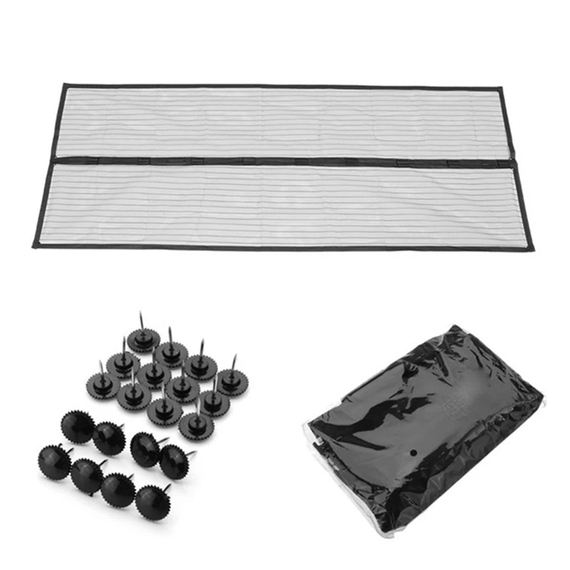 

Magnetic Screen Door-Self-Sealing Heavy-Duty Handless Mesh Partition To Prevent Insects From Entering