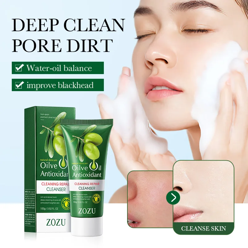 

Facial Cleanser Olive Oil Cleansing Repair Mild and Delicate Cleansing Soothing Refreshing Facial Cleanser Skin Care Products