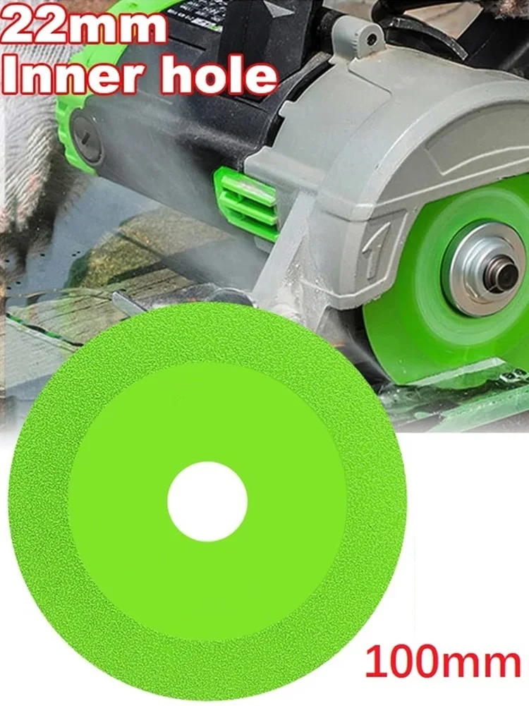

22mm Diameter Glass Tile Cutting Disc Diamond Marble Saw Blade Ceramic Jade Polishing Cutting Blade For 100 Angle Grinder
