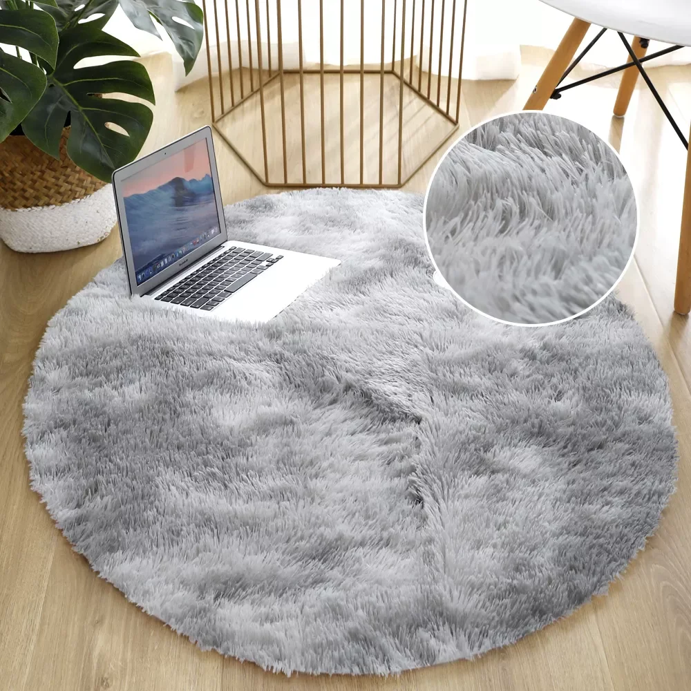 

Plush Carpet For Living Room Anti-slip Fluffy Large Area Rug Thick Bedroom Decorative Carpets Floor Soft Rugs Lounge Rug