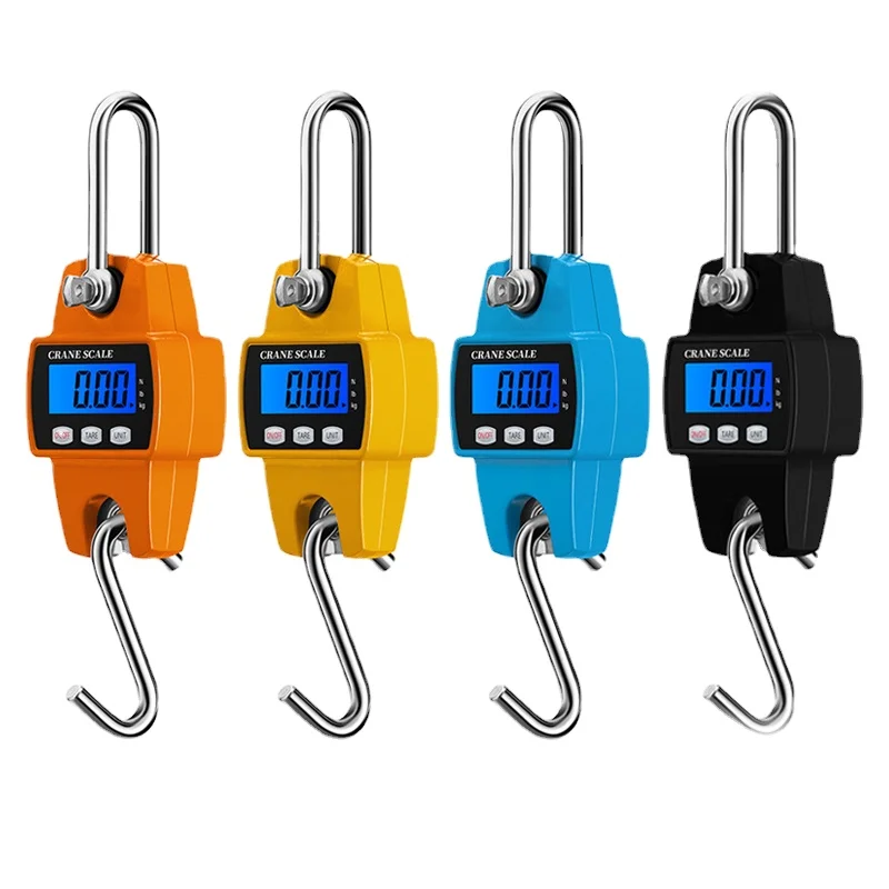 

Hanging Industrial Digital Weight Electronic Portable Farm Home 300kg Scale Tool Weight Heavy Hook Crane Duty Scale Mini