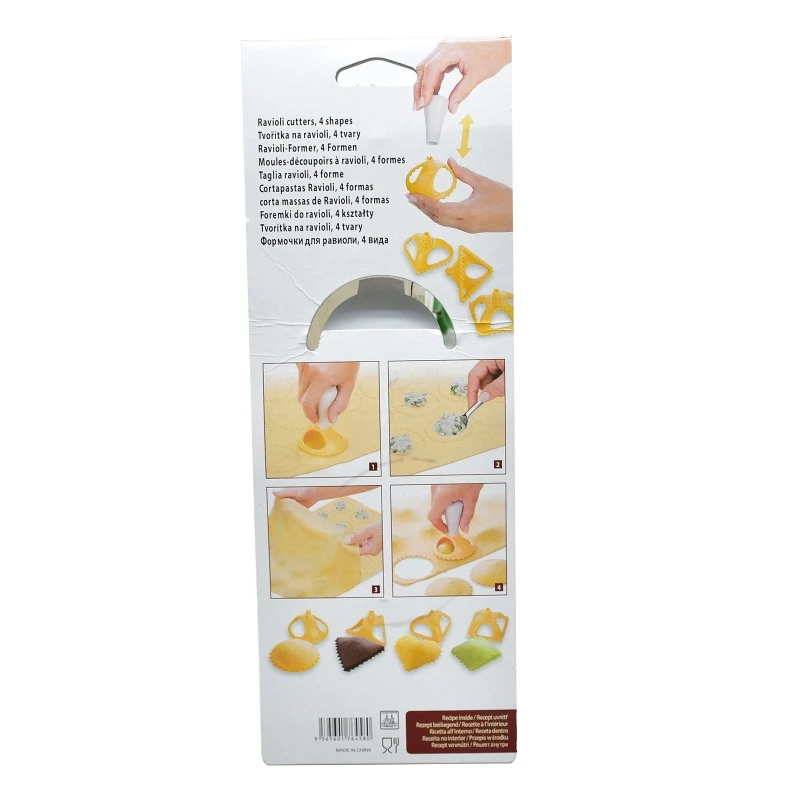 4 шт. форма для изготовления пельменей обертка Jiaozi-Maker простая сделай сам Прямая