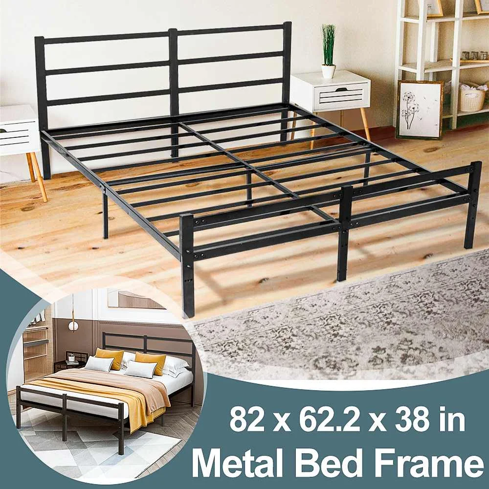 Foldable Bed Bedroom Furniture Modern Bed Frame