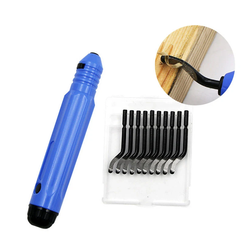 

Набор инструментов для снятия заусенцев, для металла, пластика, 10 шт.