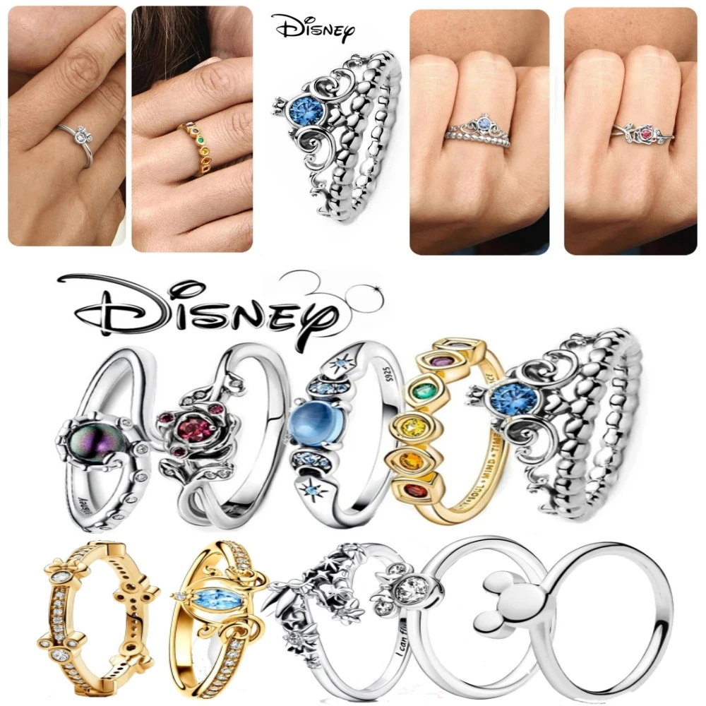 Классическое коктейльное кольцо Herocross Disney Princess Pandora