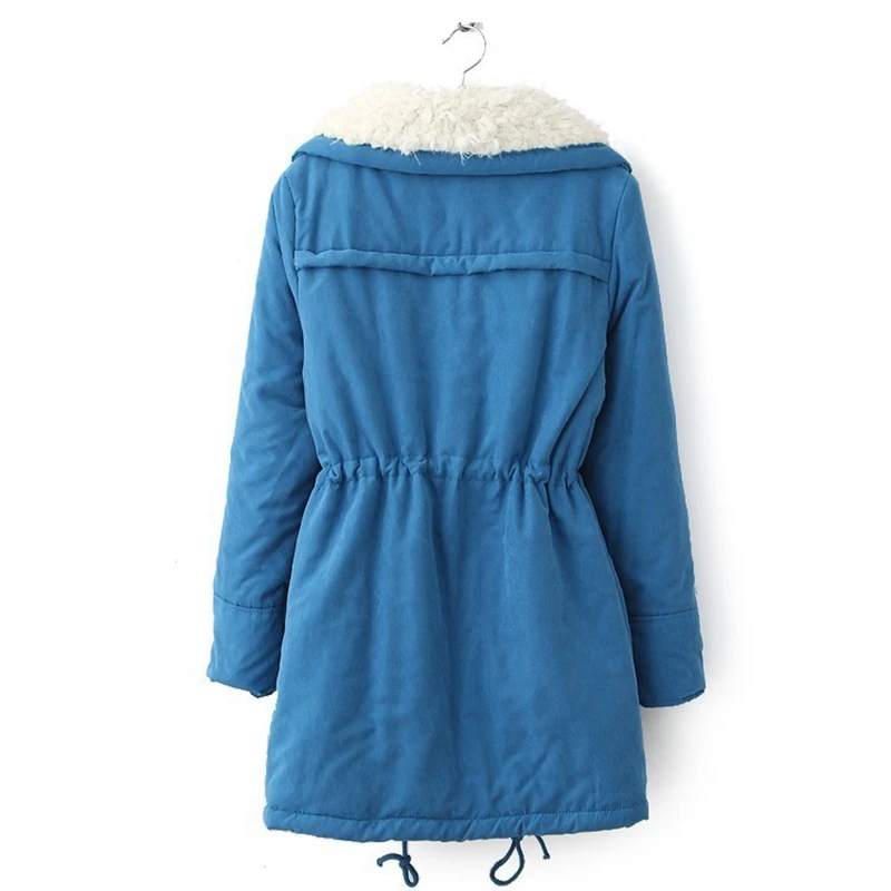 Winter Parka Women Cotton Coat 2022 Warm Velvet Jacket Pink Top Korean Fashion Clothing Autumn Coats Outwear Plush Overcoat