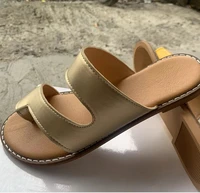 2022 summer women slippers flat sandals clip toe flip flops outdoor beach shoes female casual light retro rome big size slides