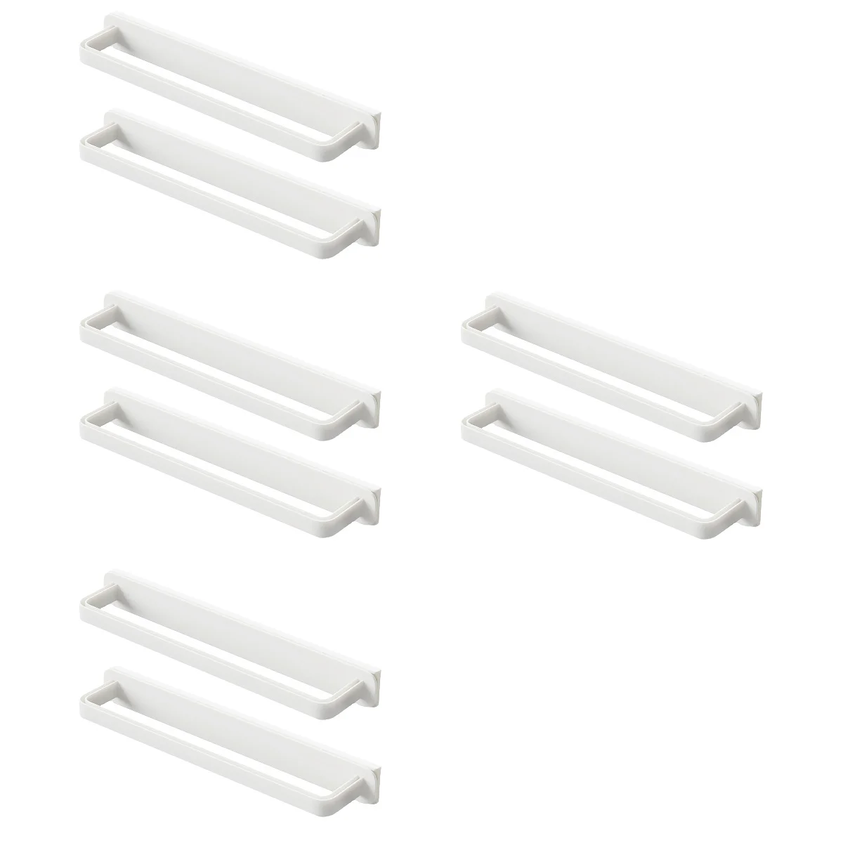 

8 Towel Rack Push-pull Towel Slippers Storage Rack for Bathroom Bedroom Kitchen