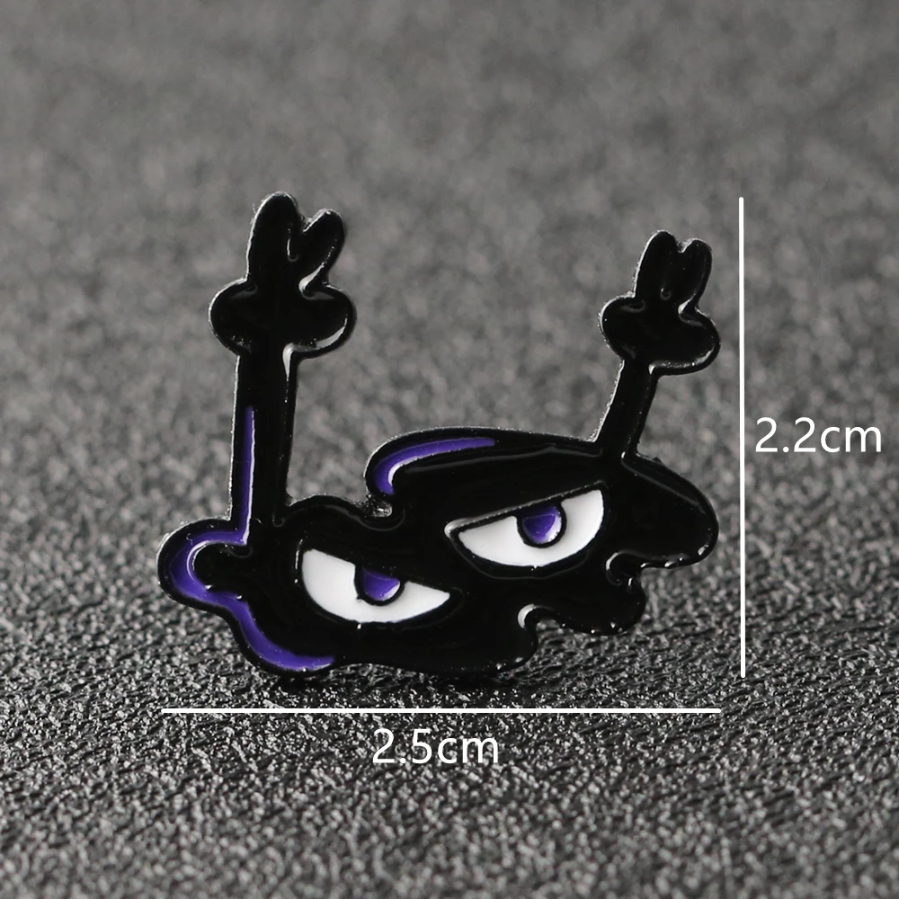 Фигурка Bojji Kage черный эмалированный значок рейтинг королей брошь заколка