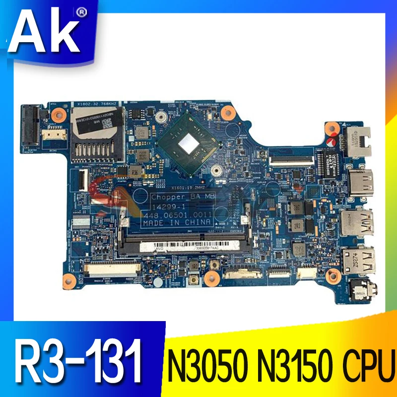

R3-131T 14299-1 Материнская плата для Acer R3-131 R3-131T материнская плата для ноутбука N3050 N3150 CPU DDR3