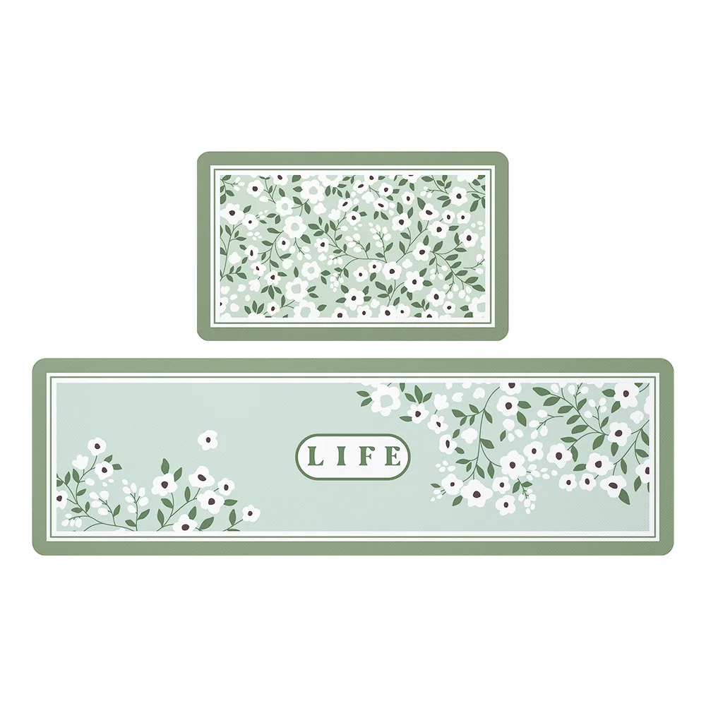 

Kitchen Mat Home Entrance Doormat Bedroom Living Room Bedside Decor Long Rug Hallway Floor Carpet Bath Washable Anti-Slip Mat