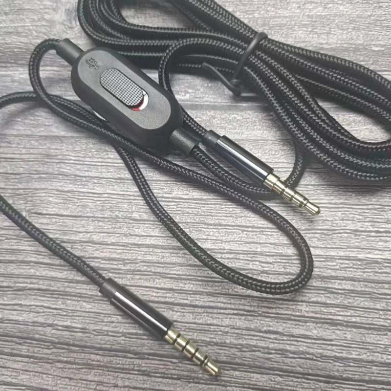 Сменный музыкальный кабель для игровой гарнитуры A10 A40 A30 большинства разъемов 3 5