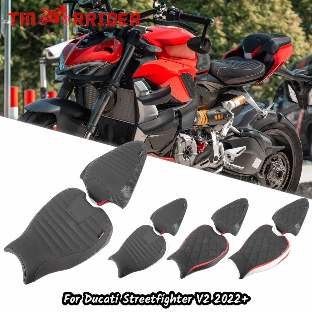 

Чехол для переднего сиденья мотоциклиста Ducati Streetfighter V2 2022 2023, задняя Пассажирская подушка, обтекатель, аксессуары