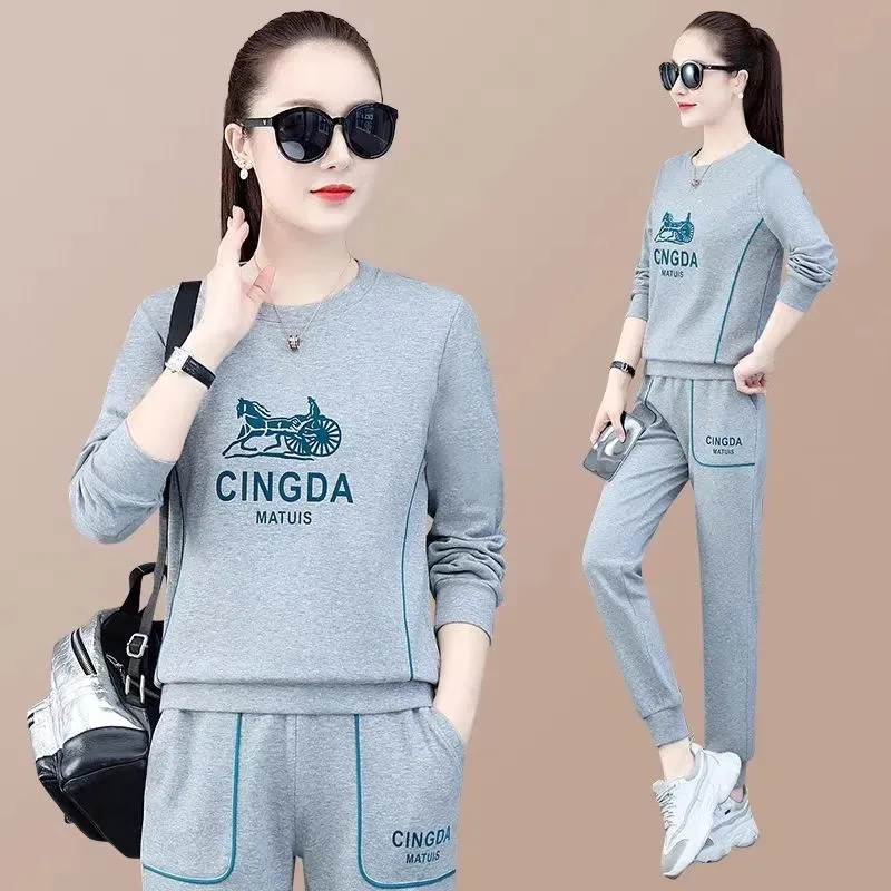 

2022 women 2 piece sets women outfits two piece outfits tracksuit wholesale clothing sweatsuits for female Spring Autumn