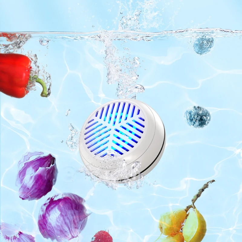 

Portable Household Ultrasonic Fruit and Vegetable Cleaner Capsule Wireless Food Cleaner Suitable for Outdoor Picnic Fruit