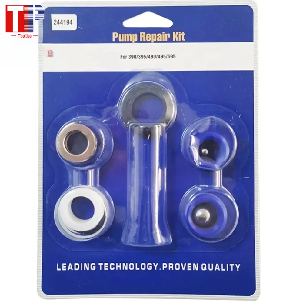 

Ремкомплект насоса безвоздушного распылителя краски GRC Запасные части Ремкомплект поршневого насоса для безвоздушного распылителя краски Ultra 495 595 395 244194