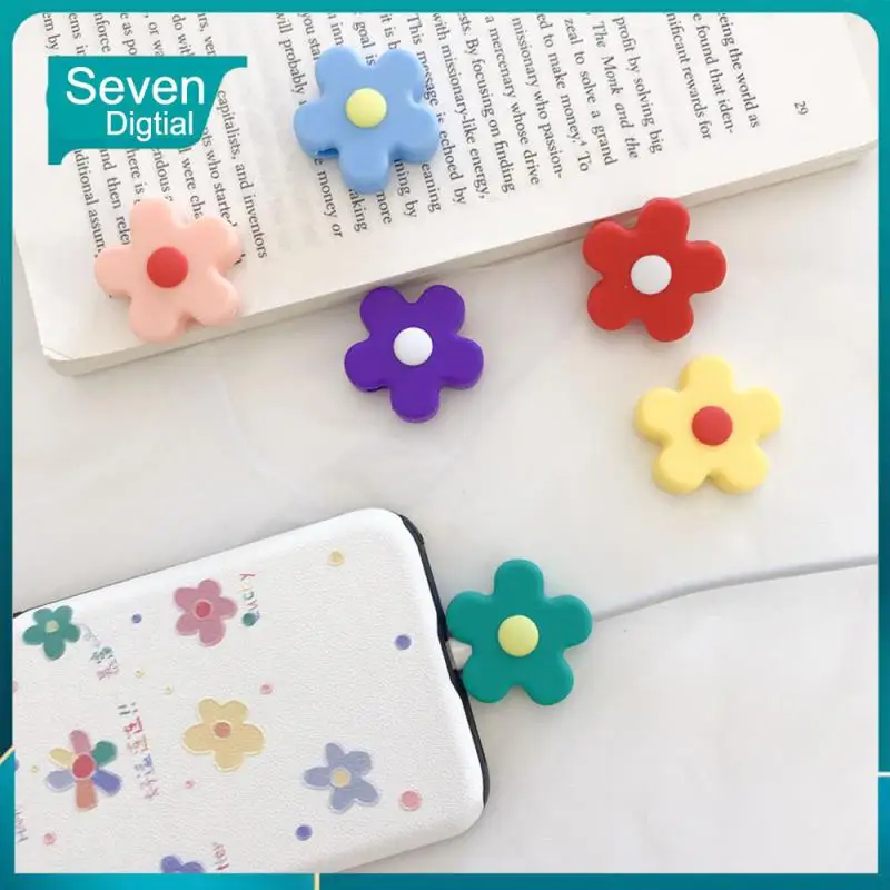 

Changeable Charging Head Protective Cover Anti-break Earphone Cord Protection Cover Light Mini Data Cable Protective Sleeve Cute