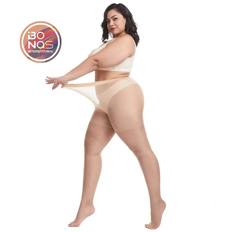 

New Pantyhose 20D Core-Spun Pregnant Women Can Wear Tights Watermelon Crotch Sexy Breathable Elastic Thin Oversized Stockings