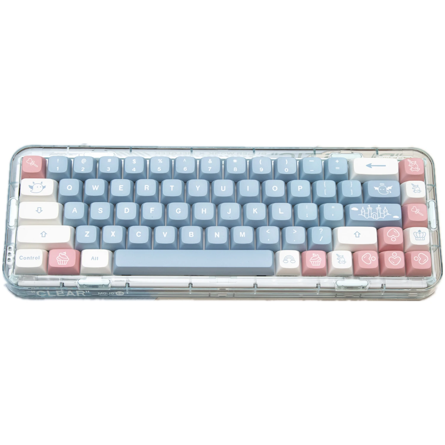 134 Keys Sky City Keycaps XDA Profile PBT Dye Sublimation for MX Switch Fits 61 64 68 87 96 104 108 Mechanical Keyboard |