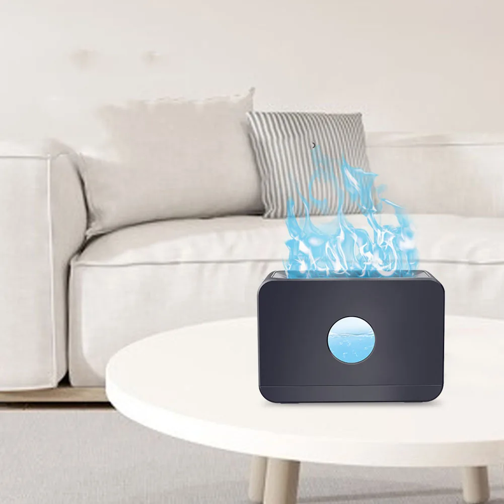 

Professional Essential Oil Diffuser Simulation Flame Lamp Humidifier Aroma Mist Maker Machine for Living Room Bedroom