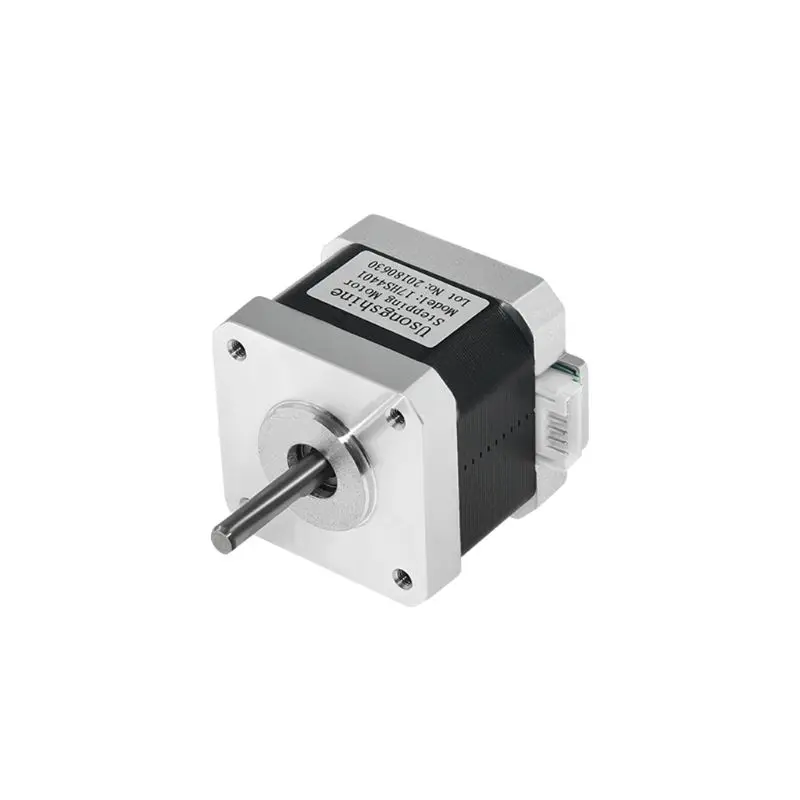 Шаговый двигатель Nema17 17HS4401 Nema 17 42BYGH 1.5A 4 провода для 3D-принтера-гравера Прямая