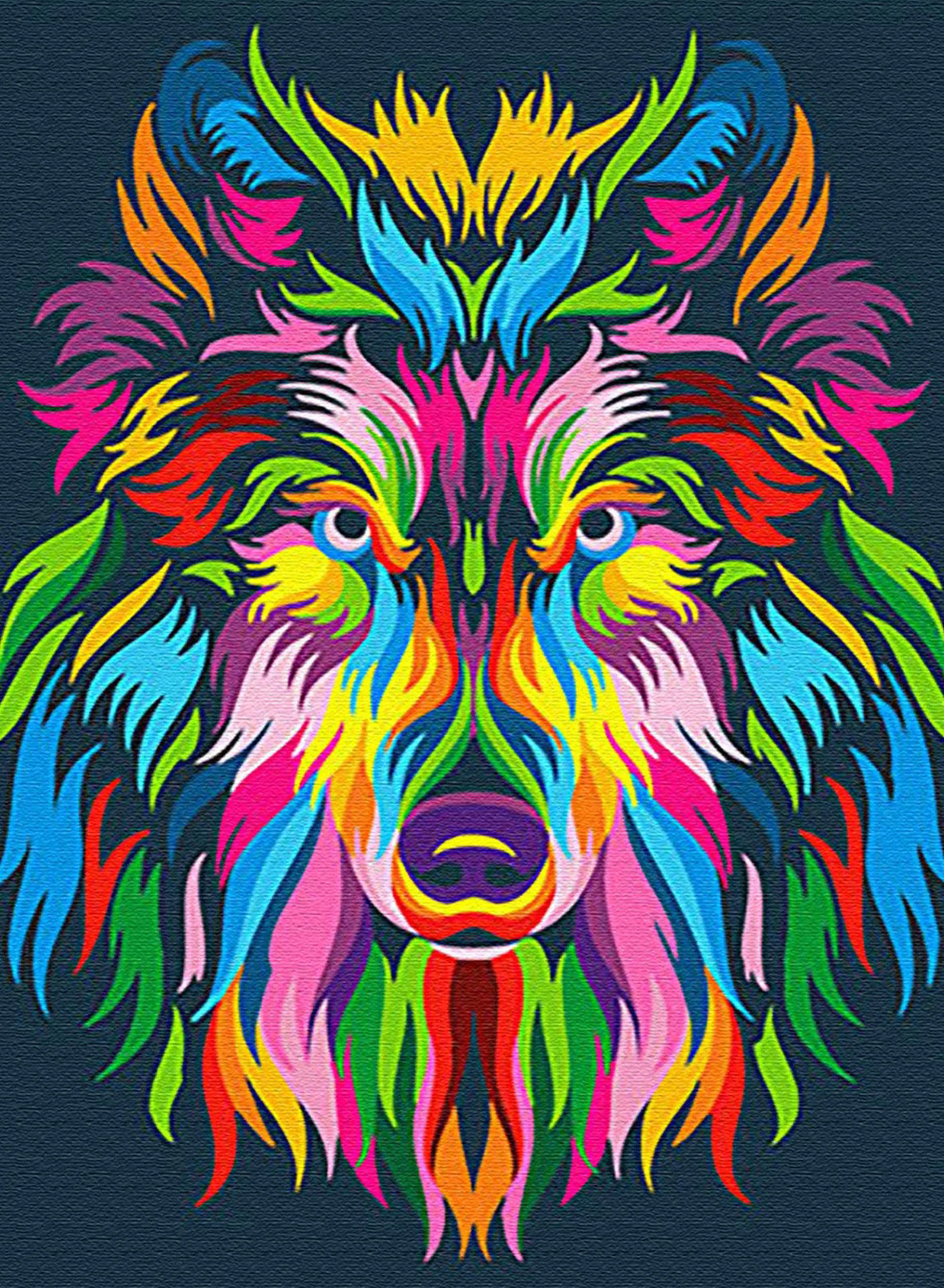 22*30 см сумочки синтетические тканевые материалы ллюстрация ремесла животные красочные картины с принтом личи Кожа A4