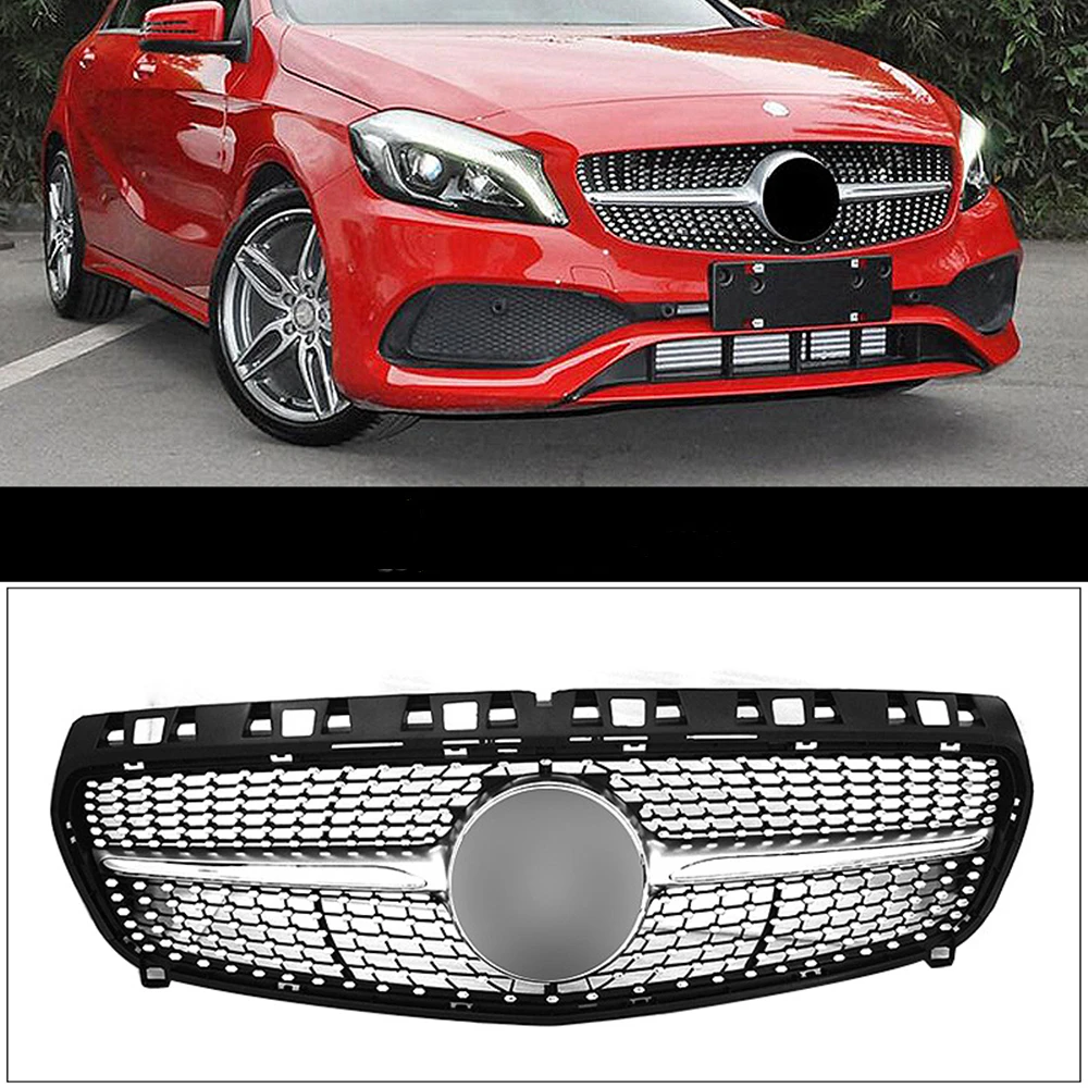

Решетка передняя для Mercedes Benz W176 A Class 2013-2015 A45 AMG A180