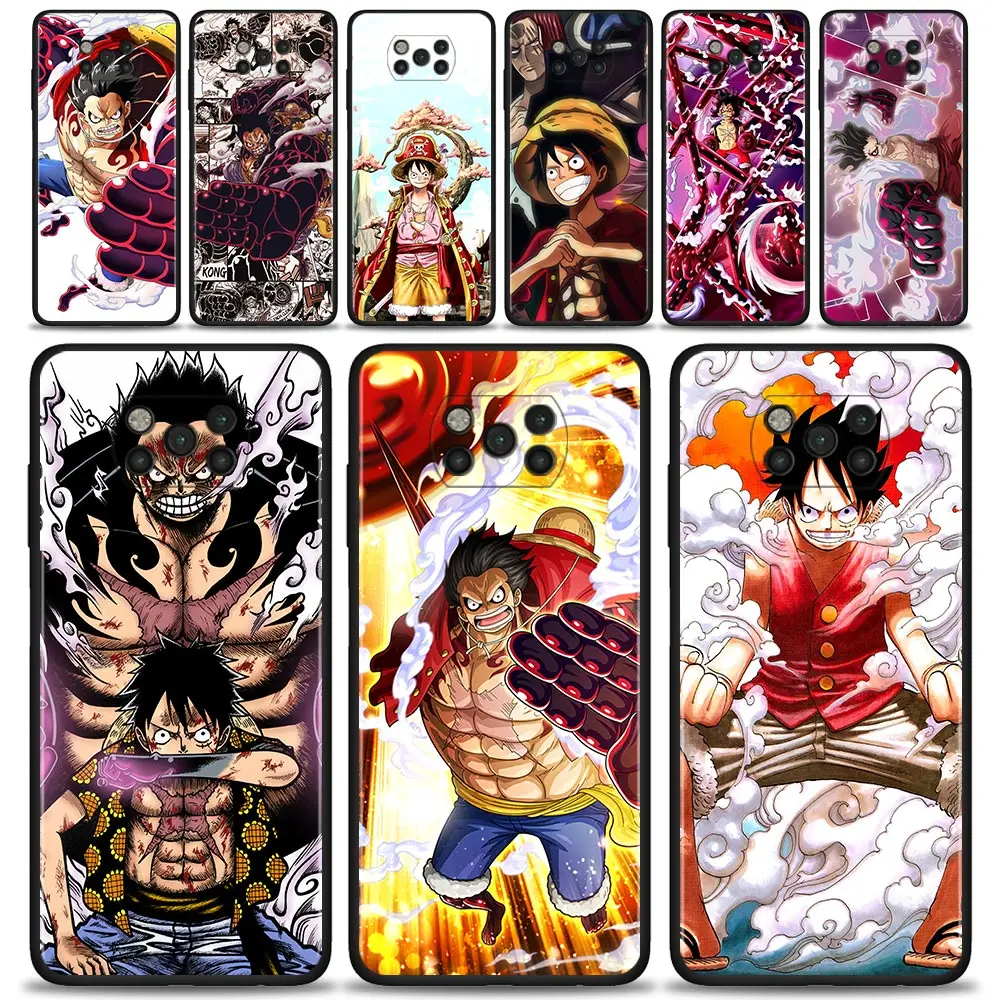 

Phone Case For Xiaomi Poco X3 NFC M3 pro F1 F3 GT Mi Civi 10T 9T Note 10 10Lite 10T 11T Cover One Piece Luffy Evolution