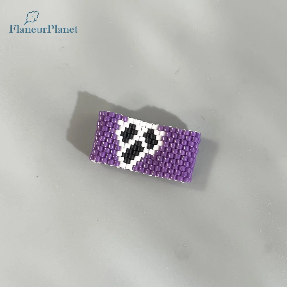 Пурпурное кольцо призрака для девушек на Хэллоуин