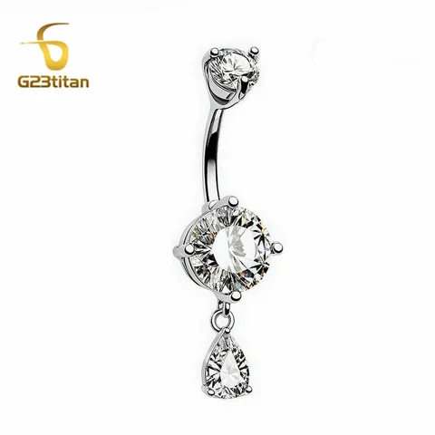 Кольца для пупка G23titan титановые 6-16 мм