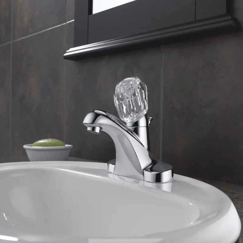

Handle Centerset Bathroom Faucet in Chrome B512LF