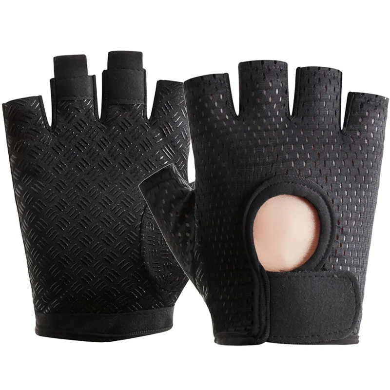 

Перчатки без пальцев для велоспорта, профессиональные дышащие, Нескользящие, для спортзала, фитнеса, летние для мужчин и женщин, для рыбалки, велоспорта