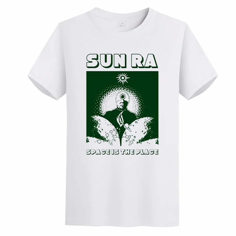 

Sun Ra Space Is The Place Jazz Free Funk fashion graphic t shirts oversize t-shirts Tees Tops shirts Harajuku Streetwear