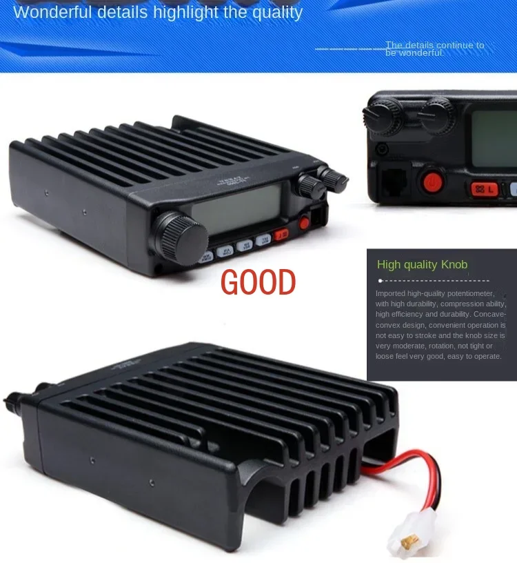 FT-2980R очень высокочастотное переговорное устройство 80 Вт высокомощное морское