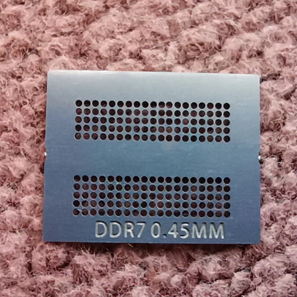 

DDR7 GDDR5X D9VRL D9VRK D9TXS memory chip stencil with 0.45mm solder ball heating direclty