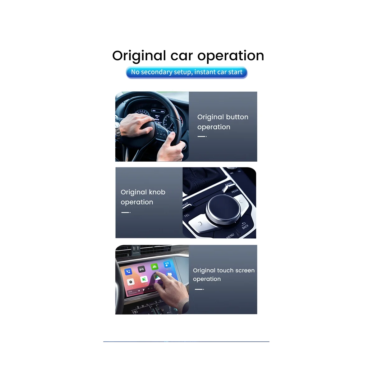 

CarlinKit Android 11 CarPlay Ai Box 2G+16G Wireless Android Auto & CarPlay QCM2290 for Netflix YouTube Disney+ TikTok