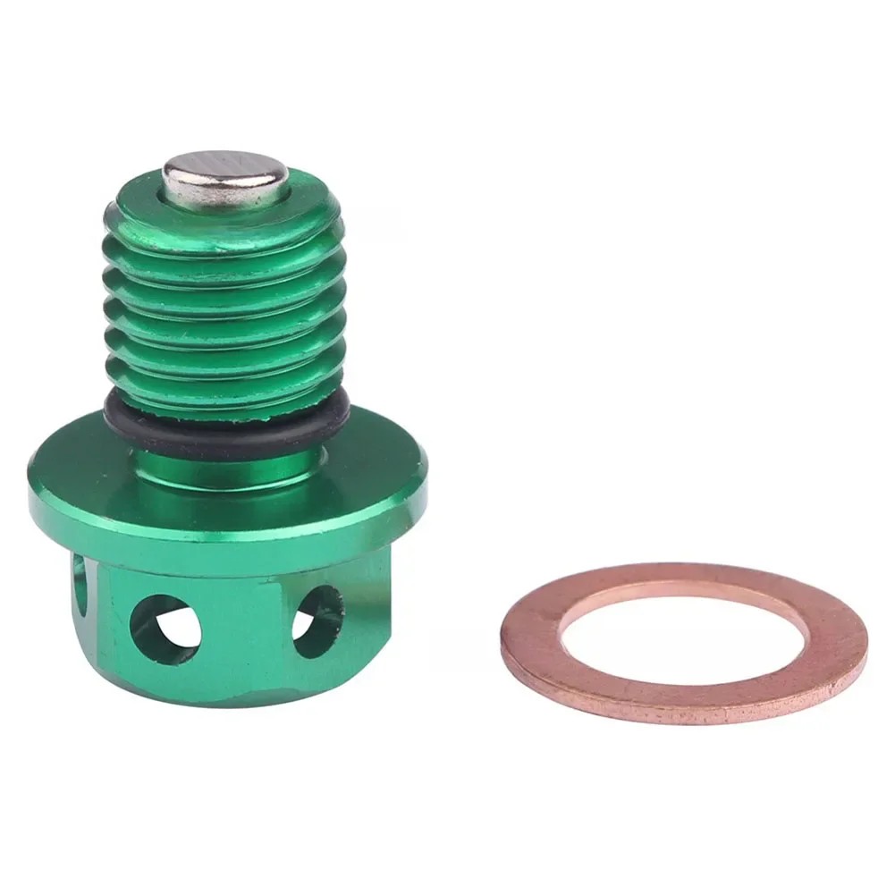 

Магнитный болт-съемник масляного бака для мотоциклов, кроссовых мотоциклов и квадроциклов с алюминиевым корпусом, обработанным на ЧПУ, для улавливания металлических частиц в масле