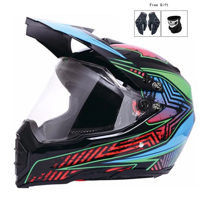 Шлем для мотокросса Off Road Professional Atv Cross Mtb Dh Racing Мотоцикл Байк Capacete De Moto Casco Белый CE DOT