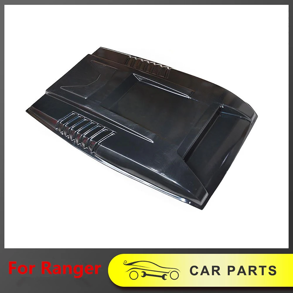 

Черная матовая крышка для капота для FORD RANGER T7 T8 2015-2022 ABS 2016 2017 2018 2019