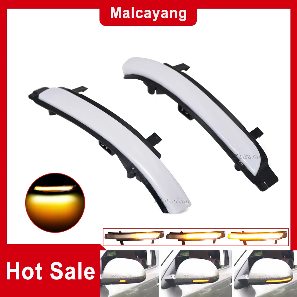 

1 Pair LED Side Wing Rearview Mirror Dynamic Turn Signal Light For Skoda Octavia 1Z3 1Z5 2009-2013 SUPERB 3T4 3T5 2008 2009-2013