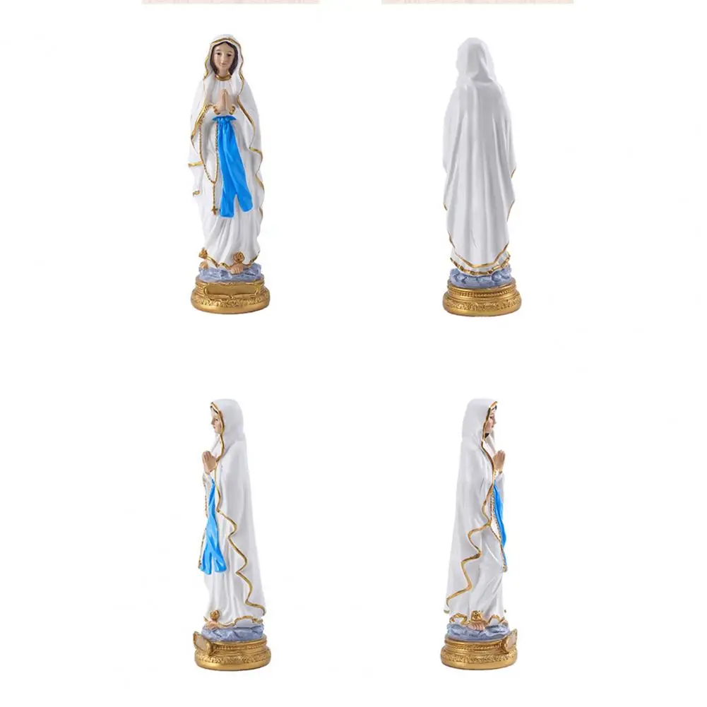 

Уникальное яркое украшение ручной работы фигурка с прозрачной текстурой скульптура христианская Свадебная статуя богини декоративная модель