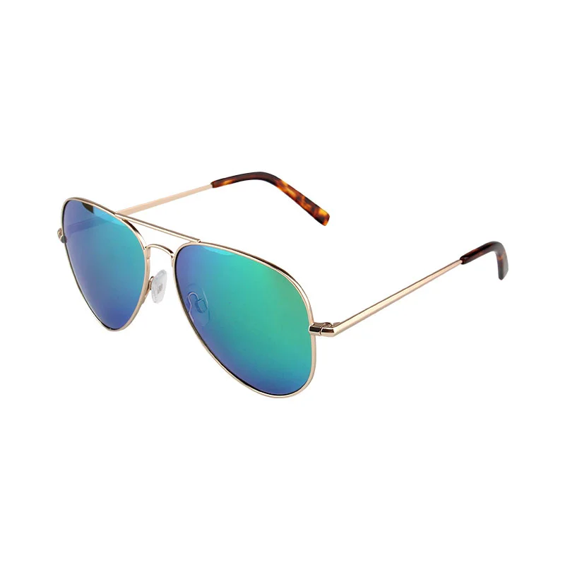 

Солнечные очки Kenbo с двойной перемычкой для мужчин и женщин, авиаторы в оправе из сплава, поляризационные зеркальные солнечные очки UV400