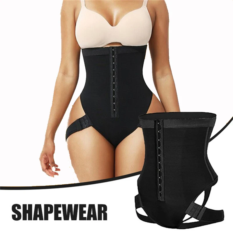 

Thong High Waist Trainer Body Shaper Butt Lifter Shapewear Women Shapers Slimming Bodysuit Fajas Colombianas Tummy Underwear