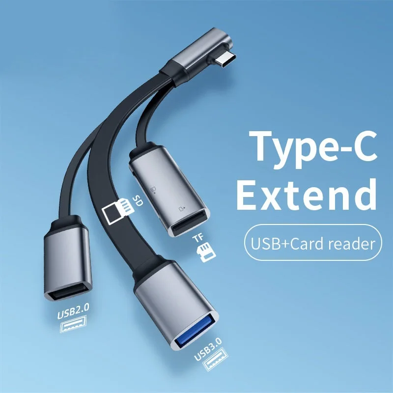 

Hagibis USB C HUB Card Reader Type-c to USB 3.0 2.0 hub SD Micro SD TF Card Reader OTG Adapter cable for Mobile Phone iPad