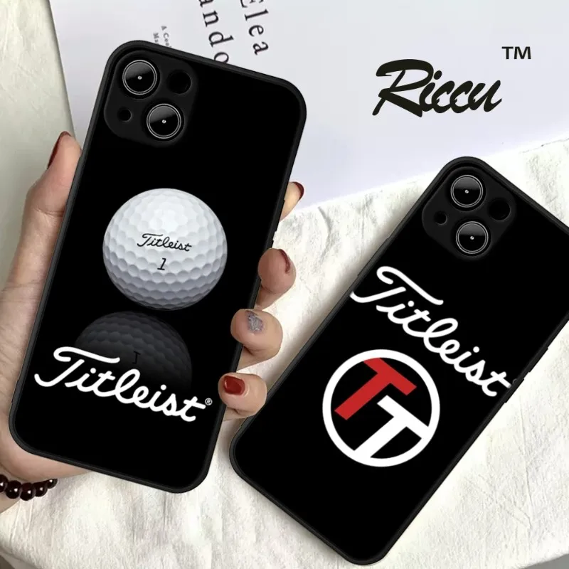 

Luxury design Golf titleist TT Phone Case FOR IPhone 14 13 11 12 Pro 8 7 Plus X Pro MAX XR XS MINI Black Covers