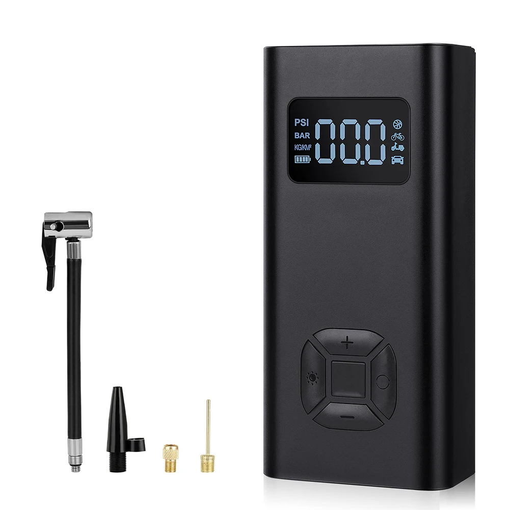 

Car Electrical Air Pump Portable Wireless Tire Inflatable Pump Inflator Air Compressor for Car Motorcycle Bicycle Ball