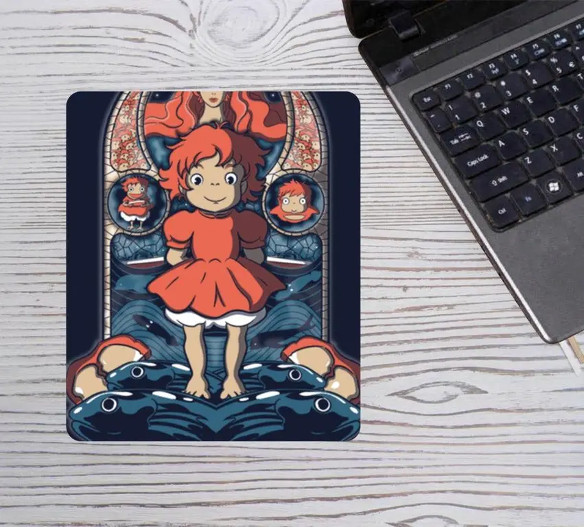 Коврик для мыши Рыбка Поньо на Утёсе №4 |