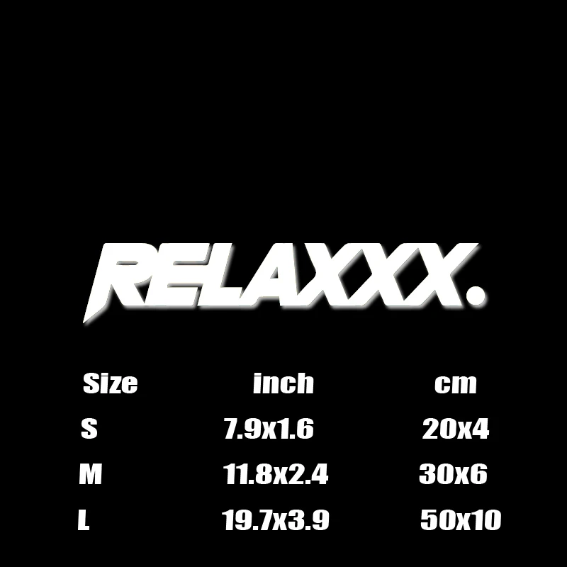 

Стикеры RELAXXX, и модные, с высококачественной наклейкой для автомобилей, грузовиков, мотоциклов и ноутбуков