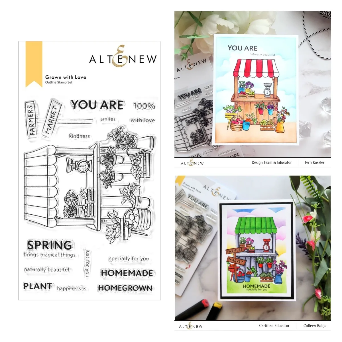 

2022 Spring New Grown with Love Clear Silicone Cling Photopolymer Stamps Diy Paper Card Scrapbooking Decoration Embossing Molds