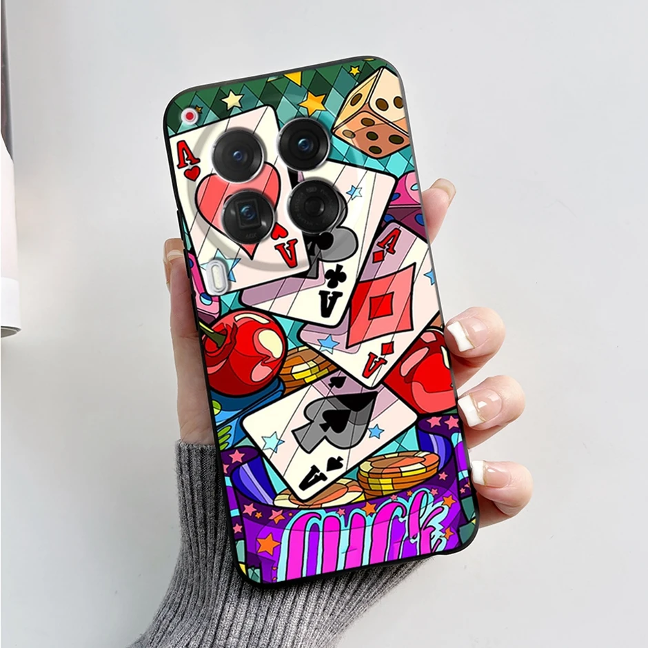 Чехол для Tecno Camon 30Premier 5G прочный мягкий силиконовый чехол 30 Premier защитный телефона